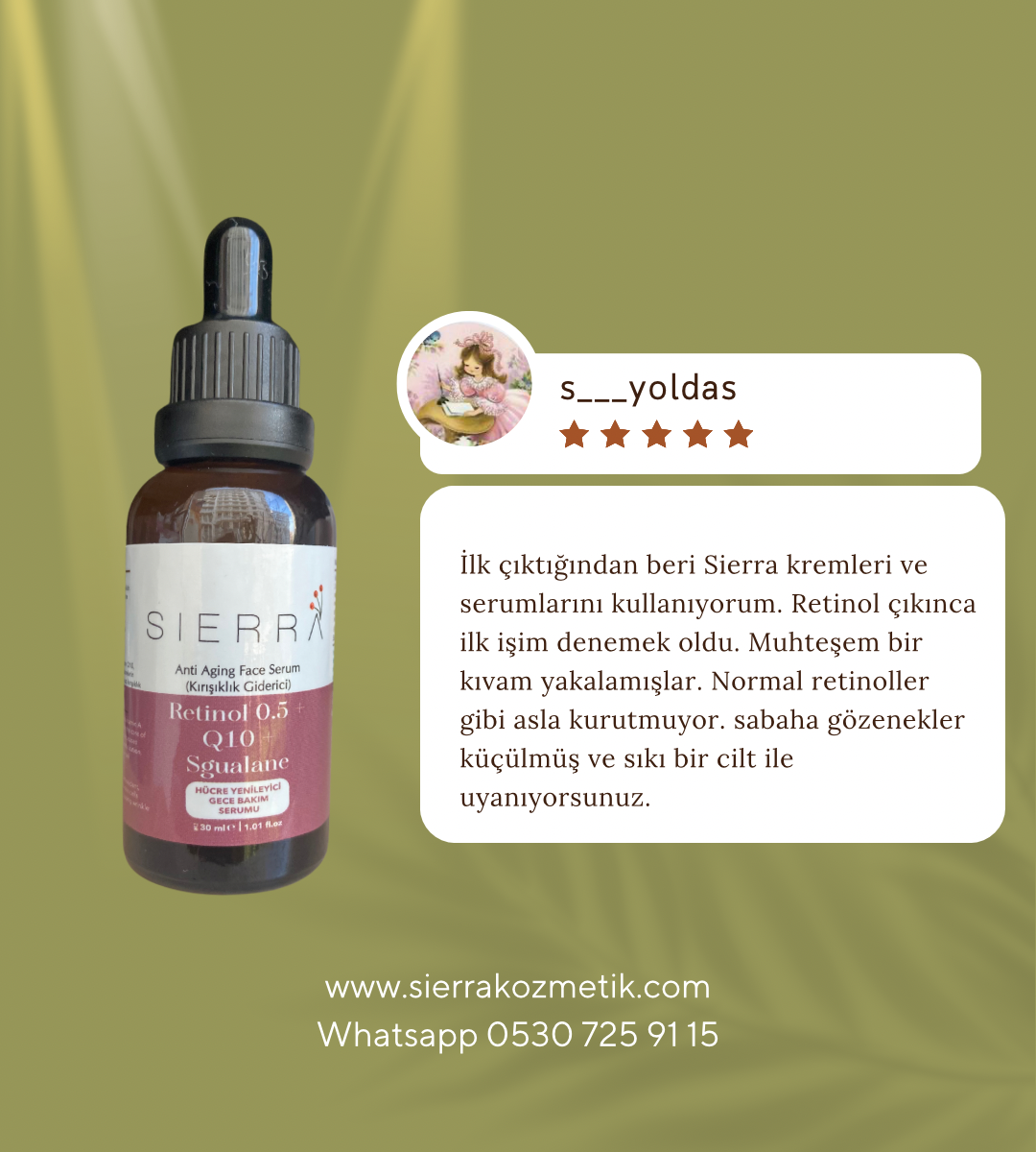 Retinol serum